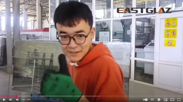 Video: Automatic Insulating Glass Processing Machine in Kazakhstan